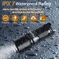 thumbnail image 5 of Mini Flashlight Keychain with Micro USB Rechargeable Tiny Flashlight Brightness can Achieve up to 200 lumens for EDC Torch, 5 of 5
