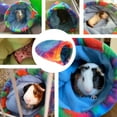thumbnail image 4 of Visland Cozy Hamster Sleeping Bag Warm Cute Thickened Design Little Rabbit Versatile Plush Autumn Winter Nest, 4 of 7
