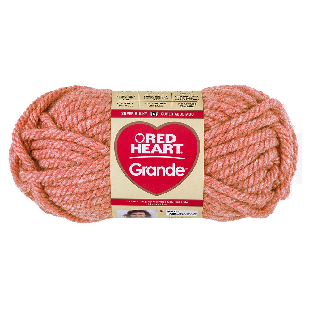 Comedically large ball of yarn Red Heart for scale (this thing is the  size of a melon!) : r/YarnAddicts