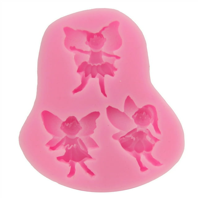 Molde de silicona para fondant en forma de corazón para decorar pasteles, chocolate, jabón y glaseado, 1 unidad