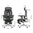 Hbada E3 Ergonomic Office Chair Pro with Dynamic Lumbar Support, 4D