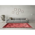 thumbnail image 3 of Ahgly Company Indoor Rectangle Oriental Red Industrial Area Rugs, 4' x 6', 3 of 4