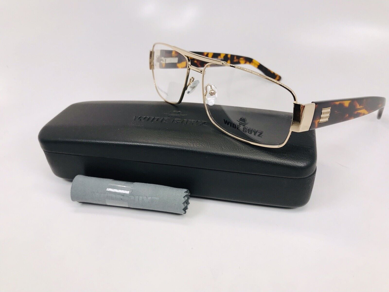 New Wide Guyz Crystal Olive Green PRETTY BOY Eyeglasses 57/17/150 for Large Men New Wide Guyz Crystal Olive Green PRETTY BOY Eyeglasses 57  main image 3
