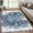 Navy, variant on AOILE Runner Rug Washable Hallway Non-Slip Distressed Vintage Carpet Runner Traditional Medallion Long Rug Non-Shedding Throw Carpet for Kitchen Bedroom