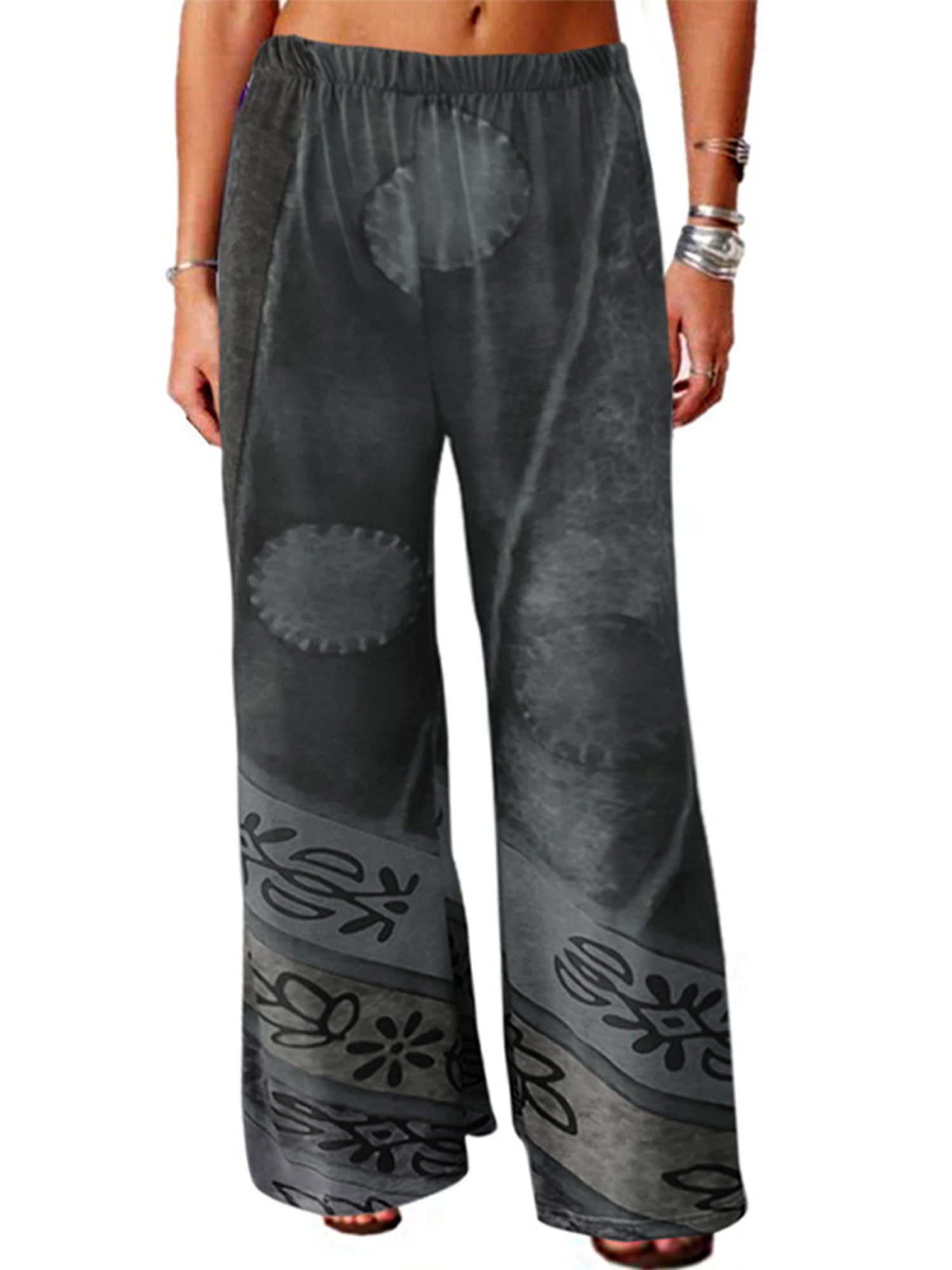 wide bottom jogging pants