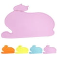 thumbnail image 2 of Pet Placemat Silicone Cat Shape Creative Washable Cat Food Mat Cat Food Pad, 2 of 10