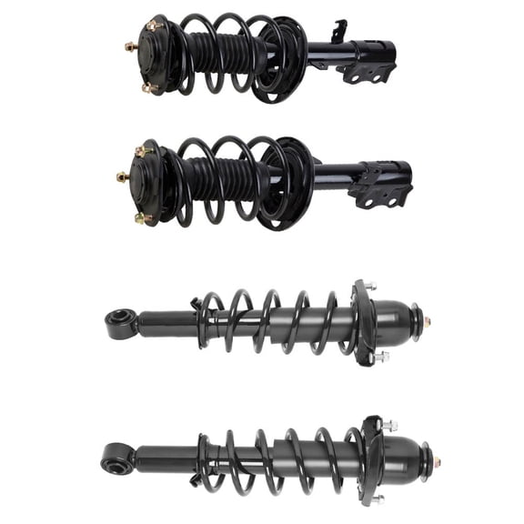 For Toyota Corolla 2014 2015 2016 2017 Front Rear Shock Strut Spring Set - BuyAutoParts