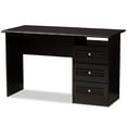 thumbnail image 1 of Baxton Studio Carine Bureau Contemporain Moderne en Wengé Brun, 1 of 8