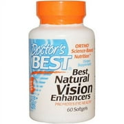 Doctor's Best Natural Vision Enhancers, 60 CT