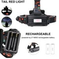 thumbnail image 7 of Cheers.US Rechargeable Headlamp Flashlight Waterproof Head Lamp for Outdoor Camping Cycling Running Fishing, Head Lamps for Adults Super Bright COB LED Night Headlight, 7 of 7