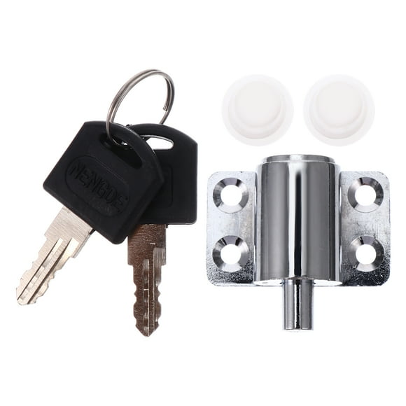 MasteelfCA Window Safety Stopper Lock Adjustable Sliding Door Window Security Lock with Key