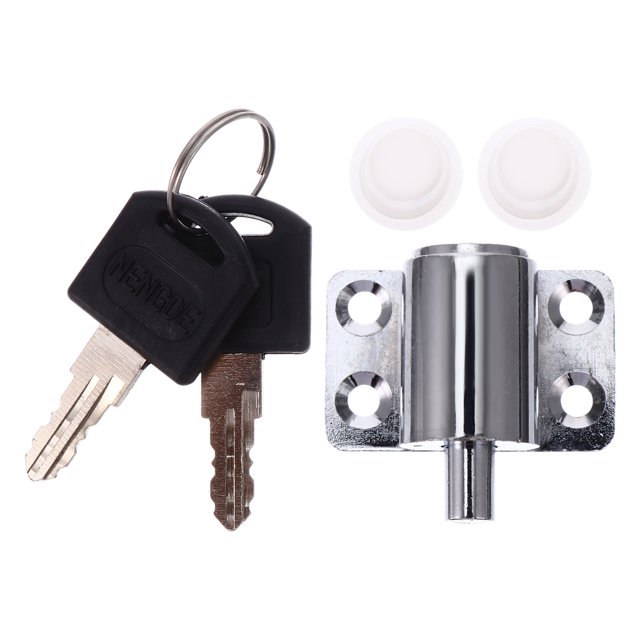 MasteelfCA Window Safety Stopper Lock Adjustable Sliding Door Window Security Lock with Key