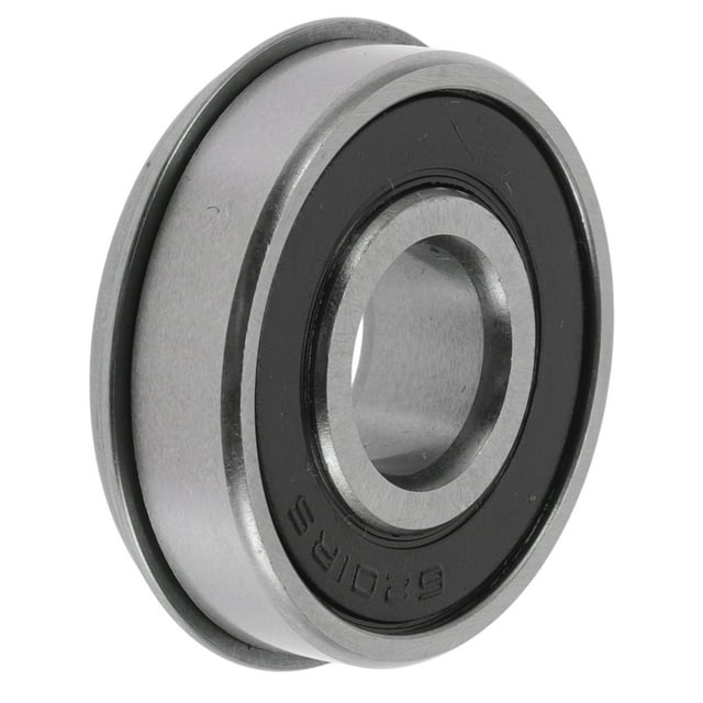 Unique Bargains 6201NR2RS Roulements à Billes Rainures Profondes 12x32x10mm P5 Double Joint en Caoutchouc Roulements Lubrifiés 1 Pce Roue de Scooter Planche à Roulettes Universelle Ton Argent Noir