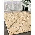 thumbnail image 2 of Ahgly Company Indoor Rectangle Abstract Sun Yellow Solid Area Rugs, 5' x 7', 2 of 6