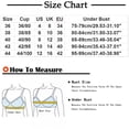 thumbnail image 2 of Red Bra, Women Fashion Underwear No Underwire Plus Size Together Everyday Bras, Bra Top, 2 of 3