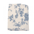 thumbnail image 4 of fheaev Blue Floral Table Cloth Linen Blue Flower Rose Tablecloths Table Nappe, 4 of 4