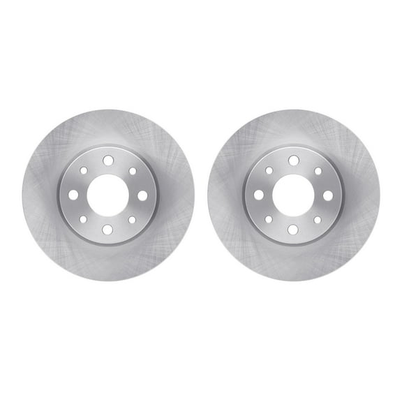 Dynamic Friction Company Rear Brake Rotors 6002-07005