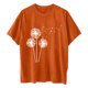 thumbnail image 3 of Camisetas de Manga Corta para las Mujeres Impreso Cuello Redondo Suelto Camiseta, Casual Cuatro Estaciones Blusa para el Hogar, 3 of 3