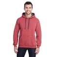 thumbnail image 4 of Sofspun® Microstripe Hooded Pullover Sweatshirt, 4 of 9