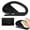 Black, variant on Wrapping Paper Cutter, Sliding Roll Cutter Tool For Gift Wrapping, Mini Red Plastic Paper Trimmer, 1 Pc