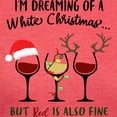 thumbnail image 3 of CafePress - I’M Dreaming Of A Red Christmas Wine T Shirt - Womens Tri-blend T-Shirt, 3 of 4
