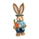 thumbnail image 5 of Estatuilla de Conejo Perfecl Conejo de Pascua de paja, 5 of 8