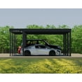 thumbnail image 4 of Palram - Canopia Oslo 20' x 40' Carport - Black/Gray, 4 of 11