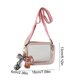 thumbnail image 3 of Bolso transparente de verano con correa ancha, bolso cruzado cuadrado pequeño para estadios, viajes y uso diario, rosa, amarillo, negro, blanco, 3 of 6