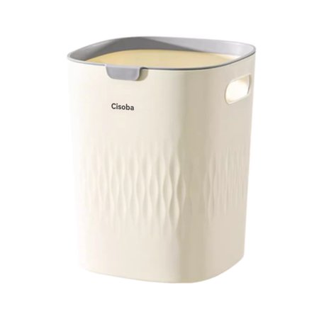 Cisoba Garbage pails for household purposes, 1 Pack, Home Kitchen Bathroom Dust Bins, Compact