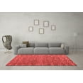 thumbnail image 3 of Ahgly Company Indoor Rectangle Abstract Red Modern Area Rugs, 2' x 4', 3 of 4