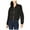 black, variant on Sage The Label Womens Cropped Bomber Jacket, Black, X-Large
