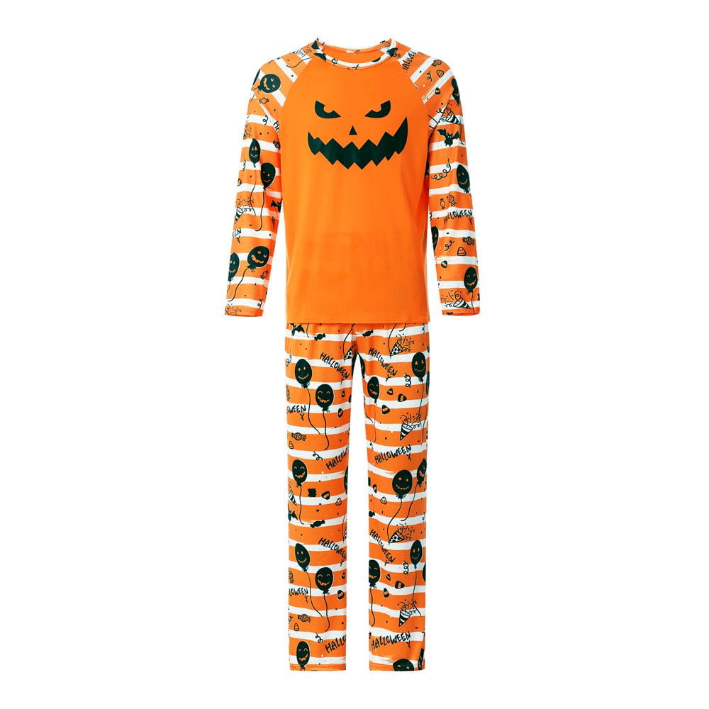 POINTERTECK Family Matching Halloween Pajamas Set PJs Holiday Lounge Wear Sleepwear for Couples Men Women Walmart