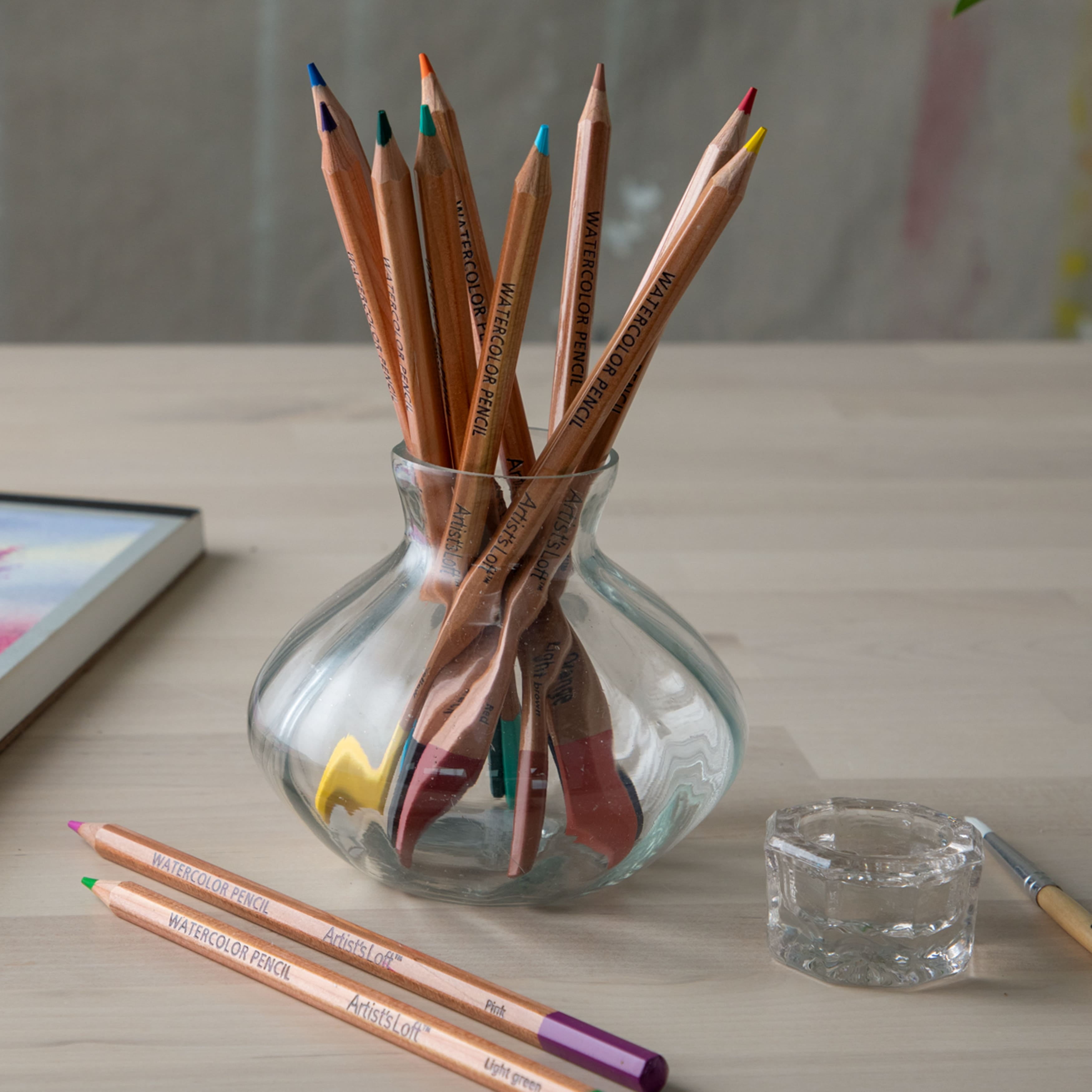 Office School Stationery Art Supplies Set of 12 Watercolor Pencils