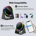 thumbnail image 6 of 4 In 1 360° Rotating Speaker Stand Cell Phone Stand With Wireless Induction Speaker Slip Base Surround Sound Cool Functional Gadget Unique, 6 of 10