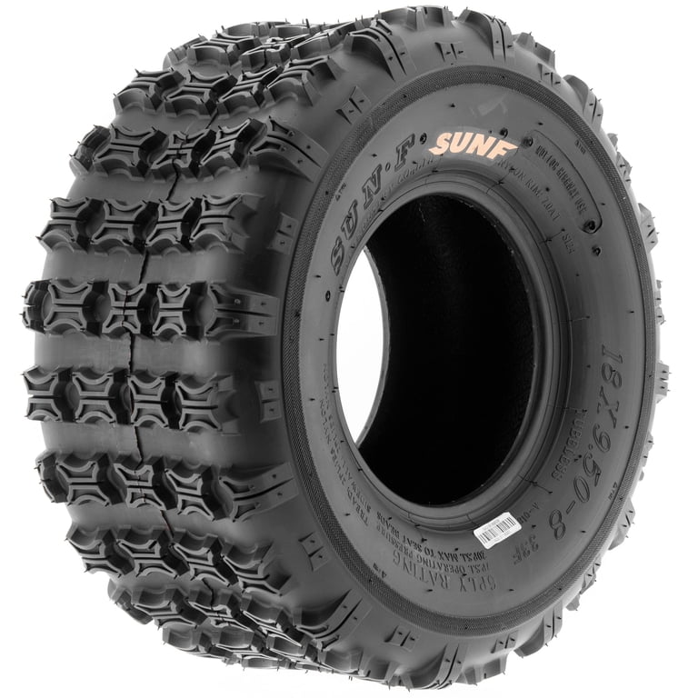 SunF 20X7-8 6 Ply "High-Rise" Tubeless Tire ( Heavy Duty