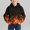 Orange, variant on BRGZLK Boys Hooded Printed Autumn and Winter Round Neck Patchwork Long Sleeved Sweatshirt Daily Casual Outerwear Hooded Sweatshirt Top With Shoulder InsertsGreen 5-6 Years