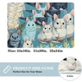 thumbnail image 2 of Animal Polyester Non-Slip Machine Washable Bath Rugs Door Rugs Floor Mat, 2 of 6