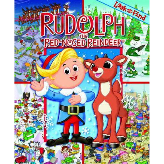 Pre-Owned Rudolph the Red-Nosed Reindeer: Look and Find (Hardcover) 1605539589 9781605539584
