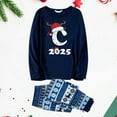 thumbnail image 2 of Jindong Dad Family Matching Christmas Pajamas Set Letter Print Parent Child Outfit, 2 of 5
