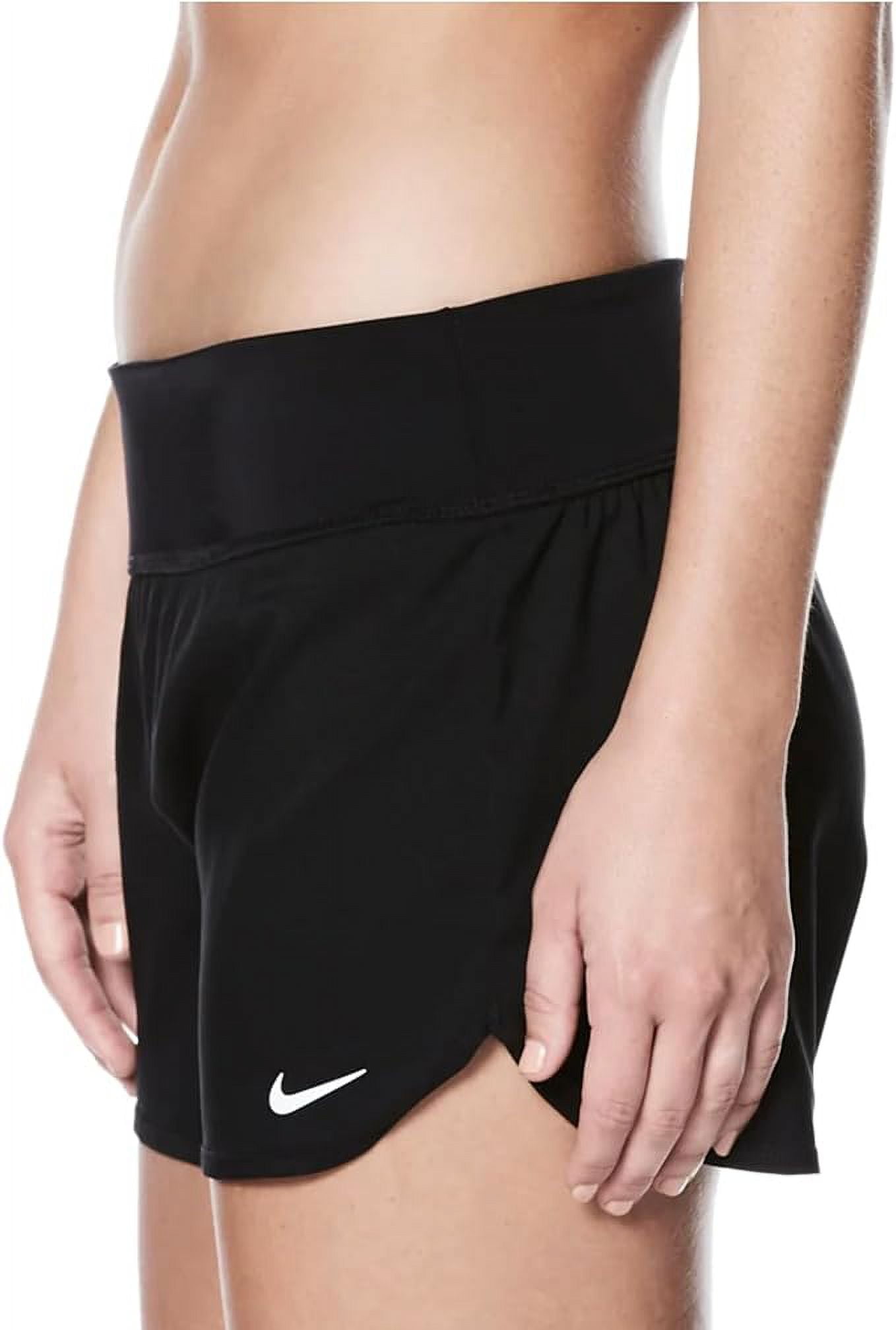 Women's Nike Solid Boardshort Swim Bottoms Color: Black Size: LARGE