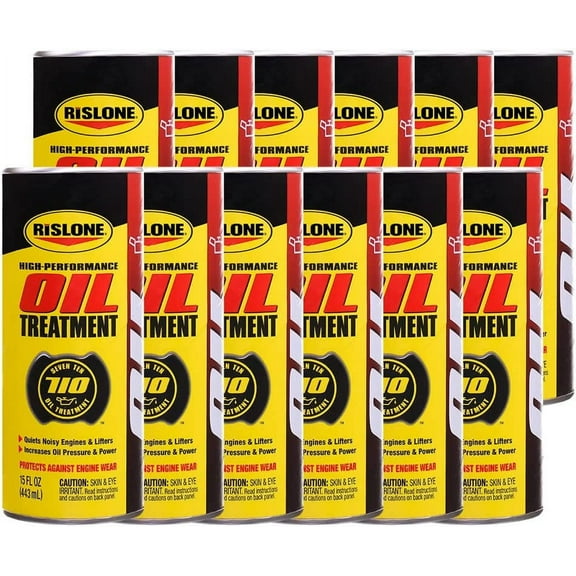 Rislone 4471-12PK High Performance Oil Treatment - 15 oz, (Pack of 12)
