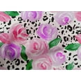 thumbnail image 4 of oneOone Cotton Poplin Rose Pink Fabric Flower Watercolor Quilting Supplies Print Sewing Fabric By The Yard 56 Inch Wide, 4 of 4