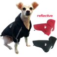 thumbnail image 3 of Reflective Pet Clothes Autumn Winter Pet Dog Waterproof Warm Coat Cotton Hooded Jacket The Dog Face Small Dog Clothes ShopWise Round, 3 of 8