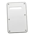 thumbnail image 3 of Rushawy 5xPickguard Tremolo Cavity Cover Backplate Accessory Guitar Back Plate White, 3 of 9