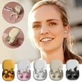 thumbnail image 2 of Noise Cancelling Wireless Earbuds, 6 Mics ENC Clear Call, IPX8 Waterproof, in Ear Bluetooth 5.3 Headphones Stereo Bass Ear Buds 59H Playtime with LED Display 32 EQs via APP, 2 of 3