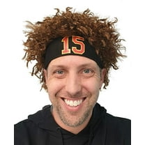HandinHandCreations Headband Football Costume Party Wig One Size Fits All