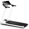 Tangnade Outdoor electronic productsNew Folding Electric Treadmill Motorised Portable Running Machine Fitness Lot White 2341