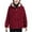 Z01-RD1, variant on YAYUBA Womens Fuzzy Sherpa Jacket Zip Up Oversized Winter Warm Sweatshirt Hoodies Fluffy Jacket Coat,Red,XXXL