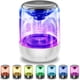 thumbnail image 2 of Altavoz portátil Bluetooth, verdaderos altavoces estéreo inalámbricos, sonido estéreo nítido, graves enriquecidos, alcance inalámbrico, micrófono, espectáculo de luces LED, tarjeta TF Ofspeizc 2034623-2, 2 of 9