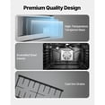 thumbnail image 6 of KFFKFF 36-Inch Freestanding Gas Range Oven, Stainless Steel Stove with 6 Sealed Burners, Spacious 6.0 Cu. Ft. Oven, Halogen Lighting, and Convenient Racks for RVs, Apartments, and Mobile Homes, 6 of 9